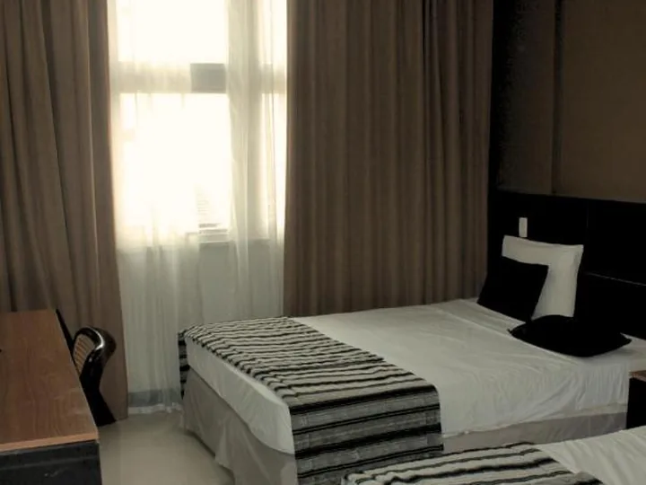 Quarto Quádruplo de Luxo do Hotel Atlântico Tower, Centro do Rio de Janeiro
