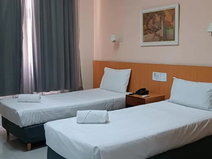Quarto Duplo Standard do Hotel Atlântico Tower, Centro do Rio de Janeiro