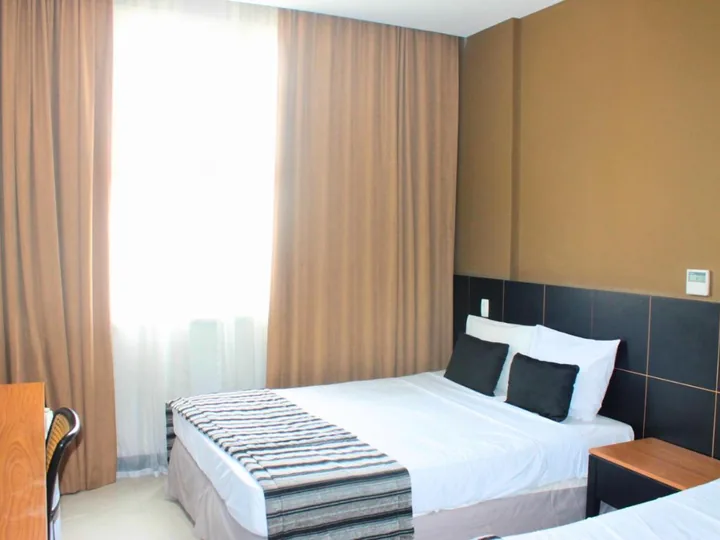 Quarto Triplo de Luxo do Hotel Atlântico Tower, Centro do Rio de Janeiro