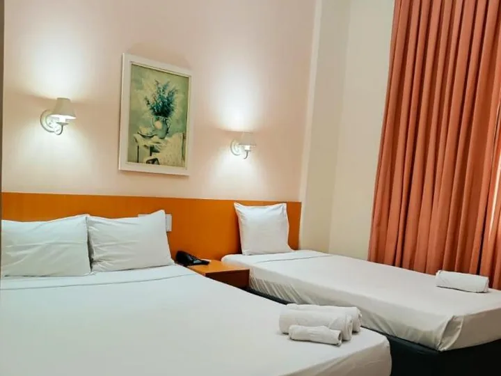 Quarto Triplo Standard do Hotel Atlântico Tower, Centro do Rio de Janeiro